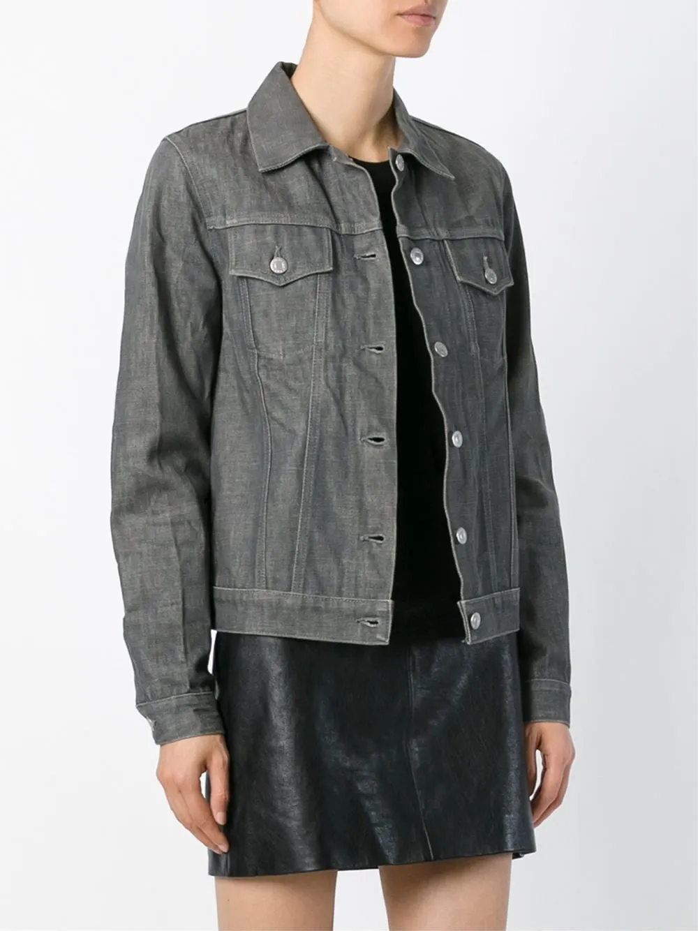 1998 Heavy Raw Denim Classic 2 Pocket Jacket