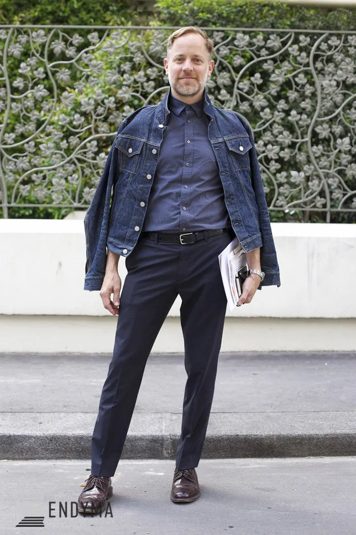 1998 Heavy Raw Denim Classic 2 Pocket Jacket