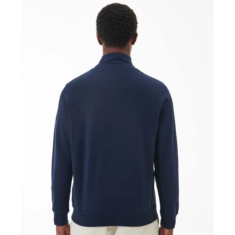 Barbour Bromfield Half Zip Mens Jumper - Navy