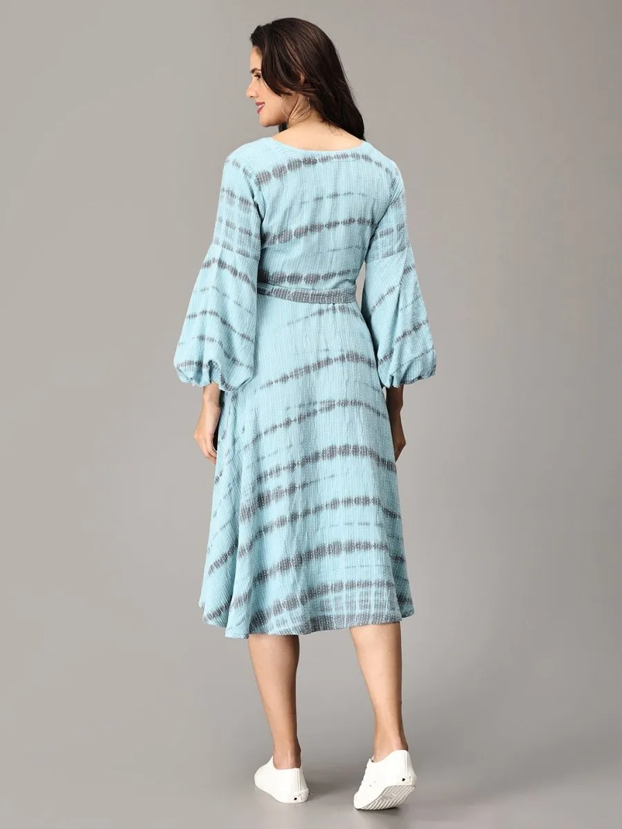 Beach Party Tie and Dye Maternity and Nursing Dress