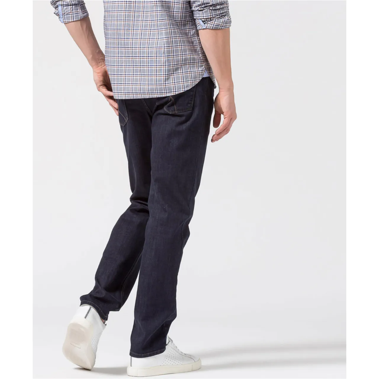 BRAX MASTERPIECE COOPER FIT DENIM REGULAR FIT JEANS 80-3000 - DARK BLUE