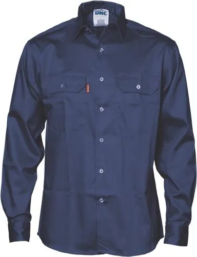 DNC 3402 fire retardant hi vis long sleeve shirt