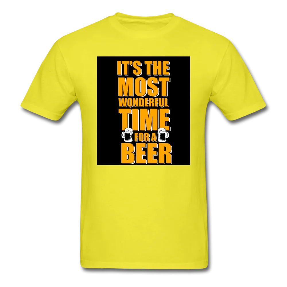 It's The Most Wonderful Time For A Beer Men's T-Shirt