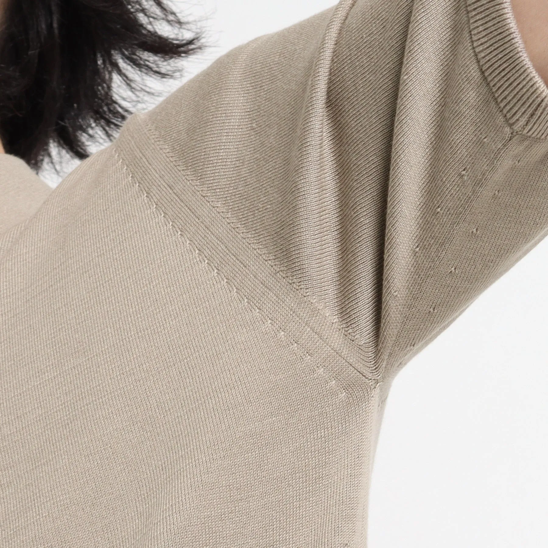 Knit Polo-shirt Color: Sand