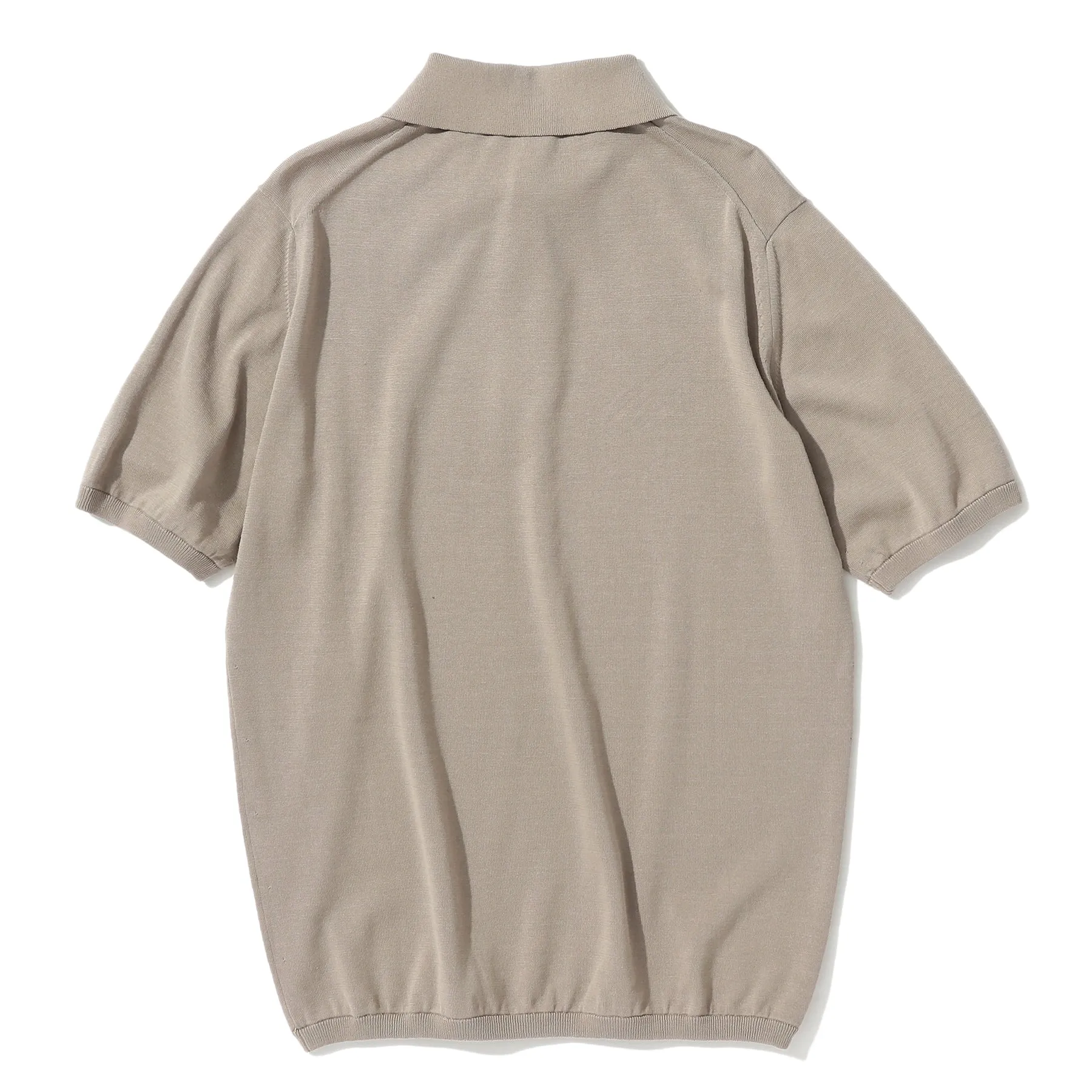 Knit Polo-shirt Color: Sand