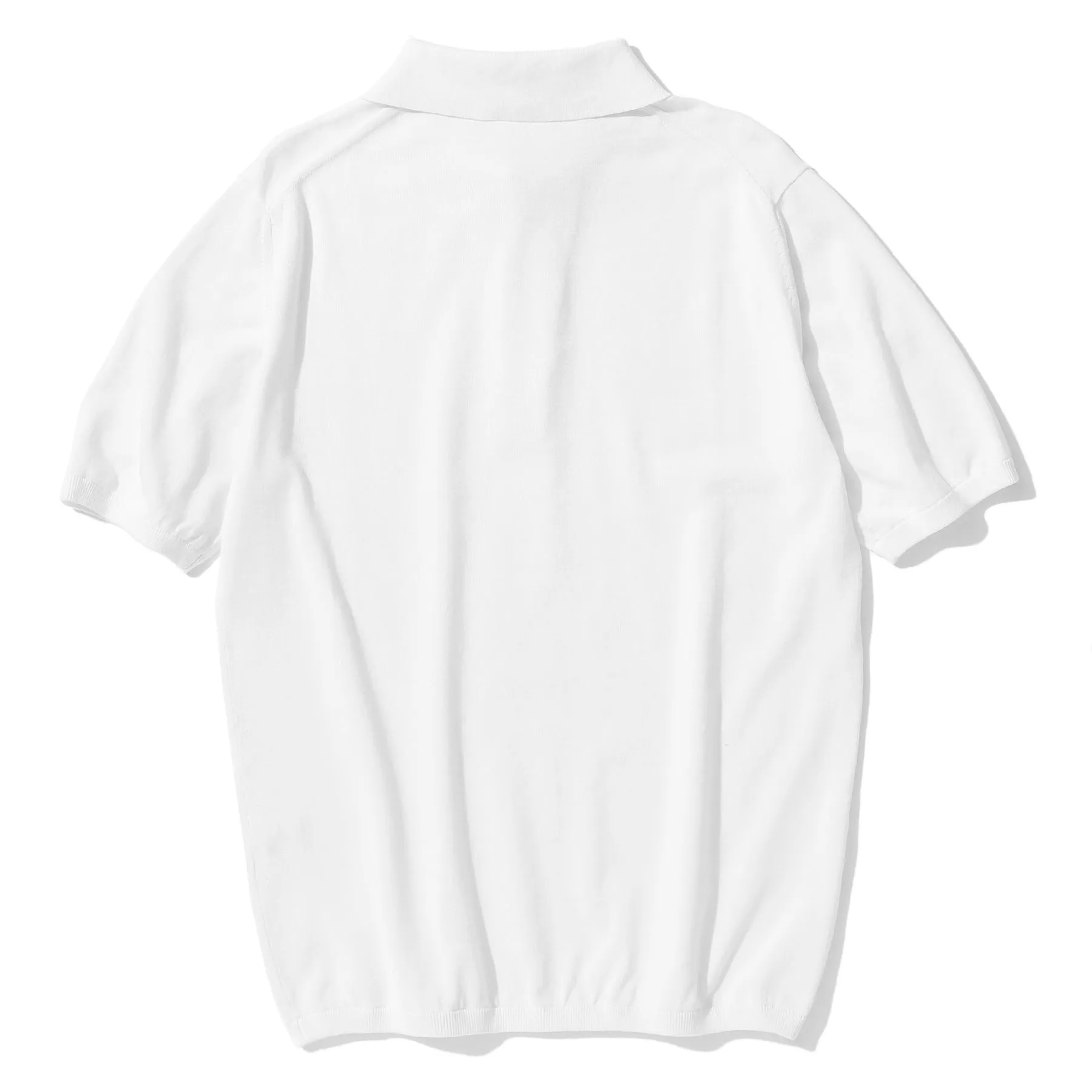 Knit Polo-shirt Color: White