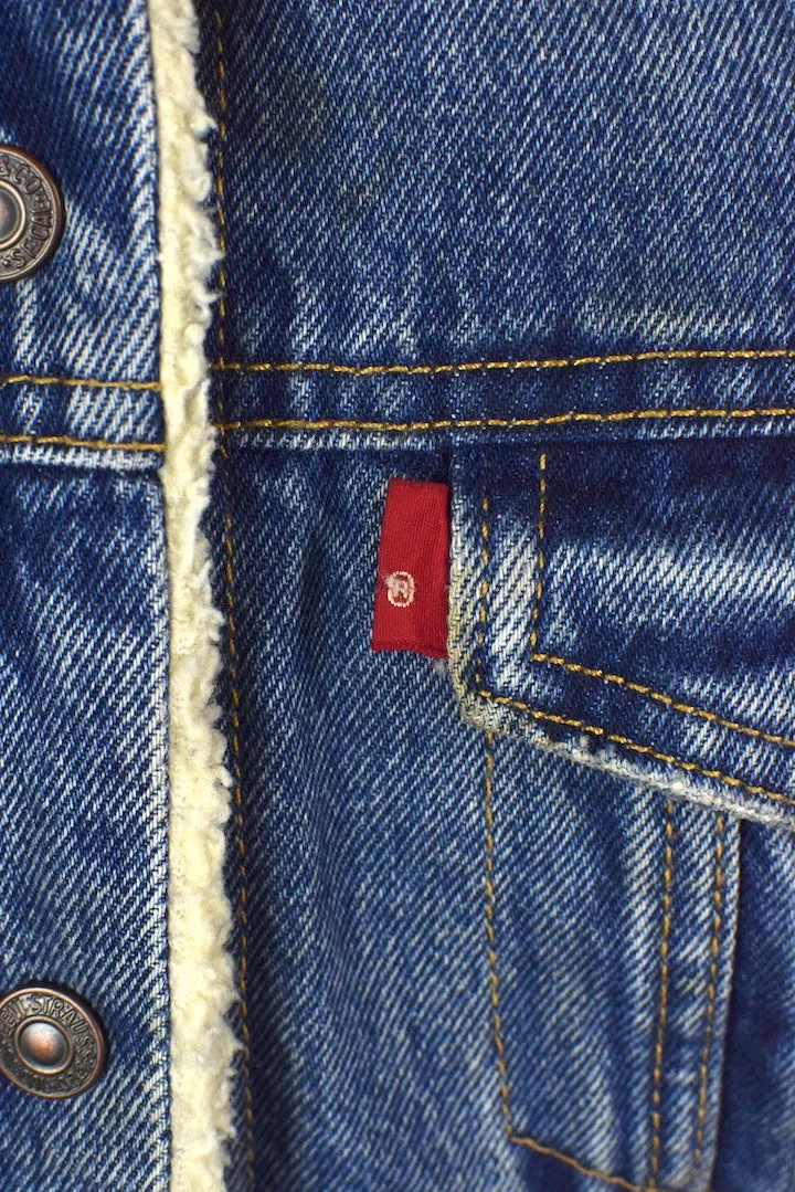 Levi Strauss Brand Denim Sherpa Jacket