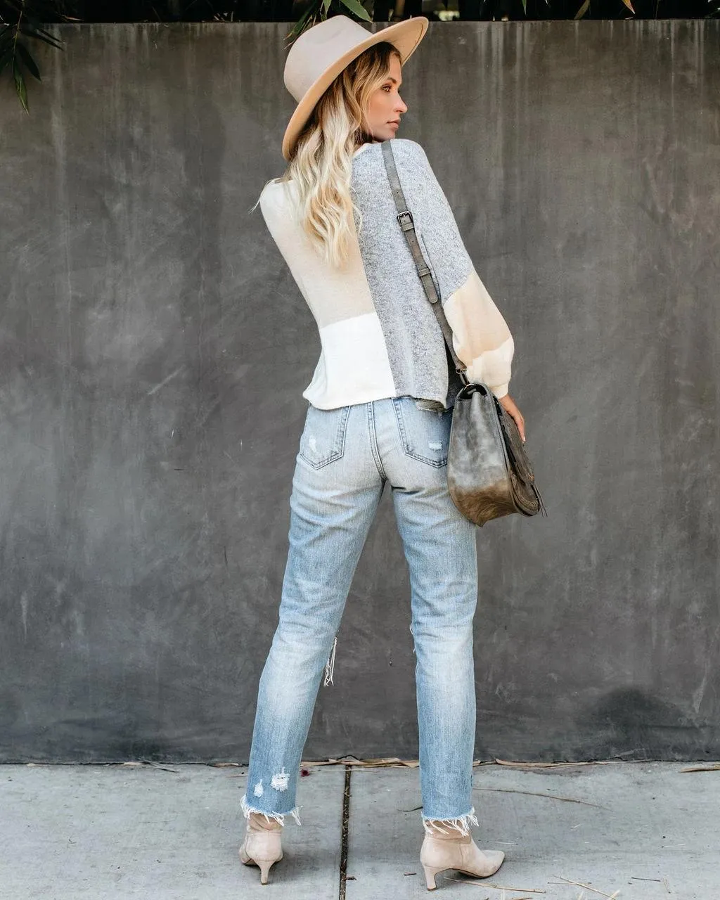 Love to Lounge Colorblocked Sweater