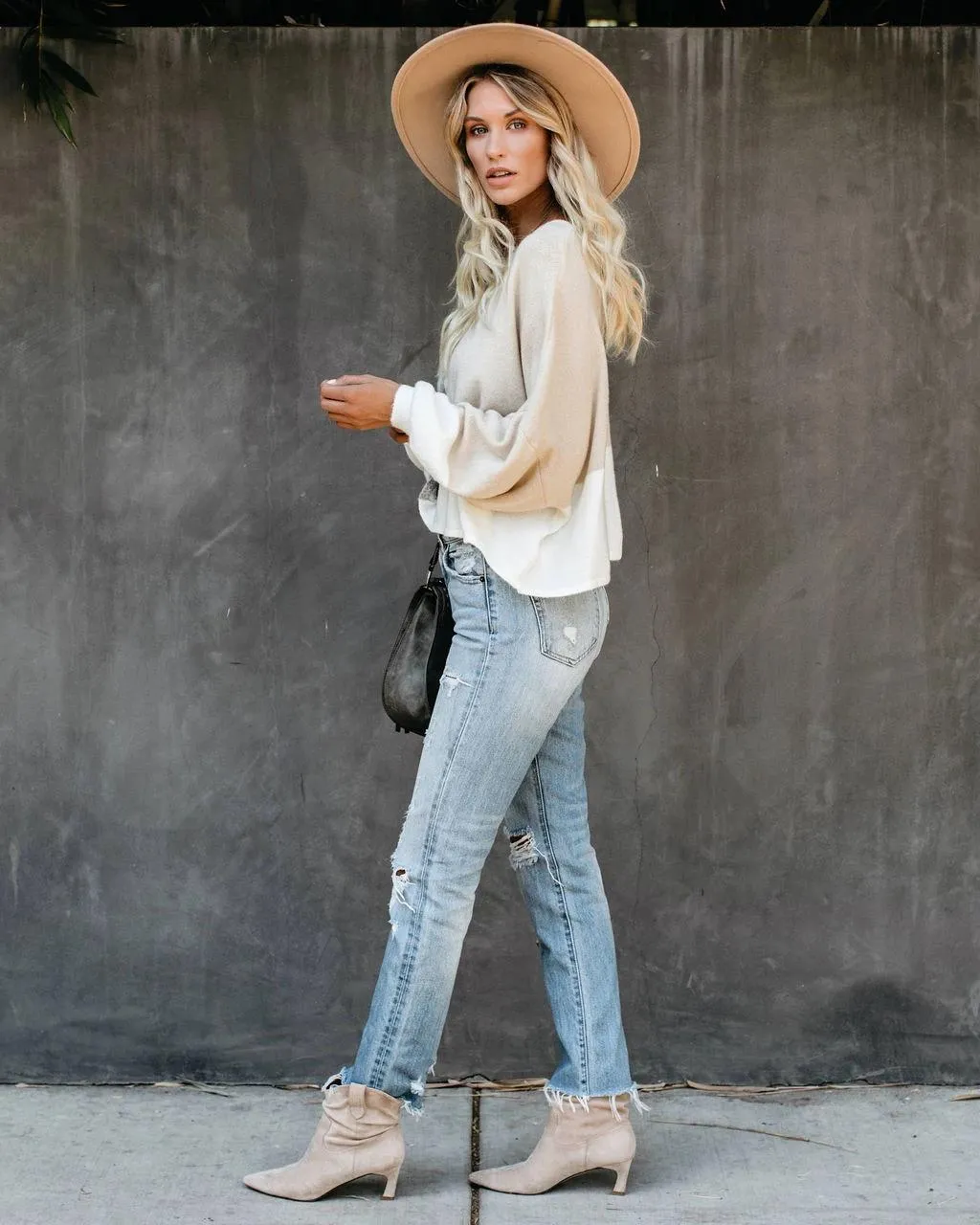 Love to Lounge Colorblocked Sweater