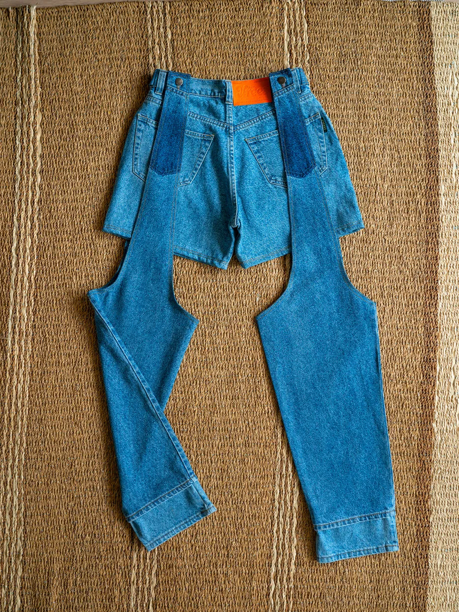 NERI PANTS BLUE