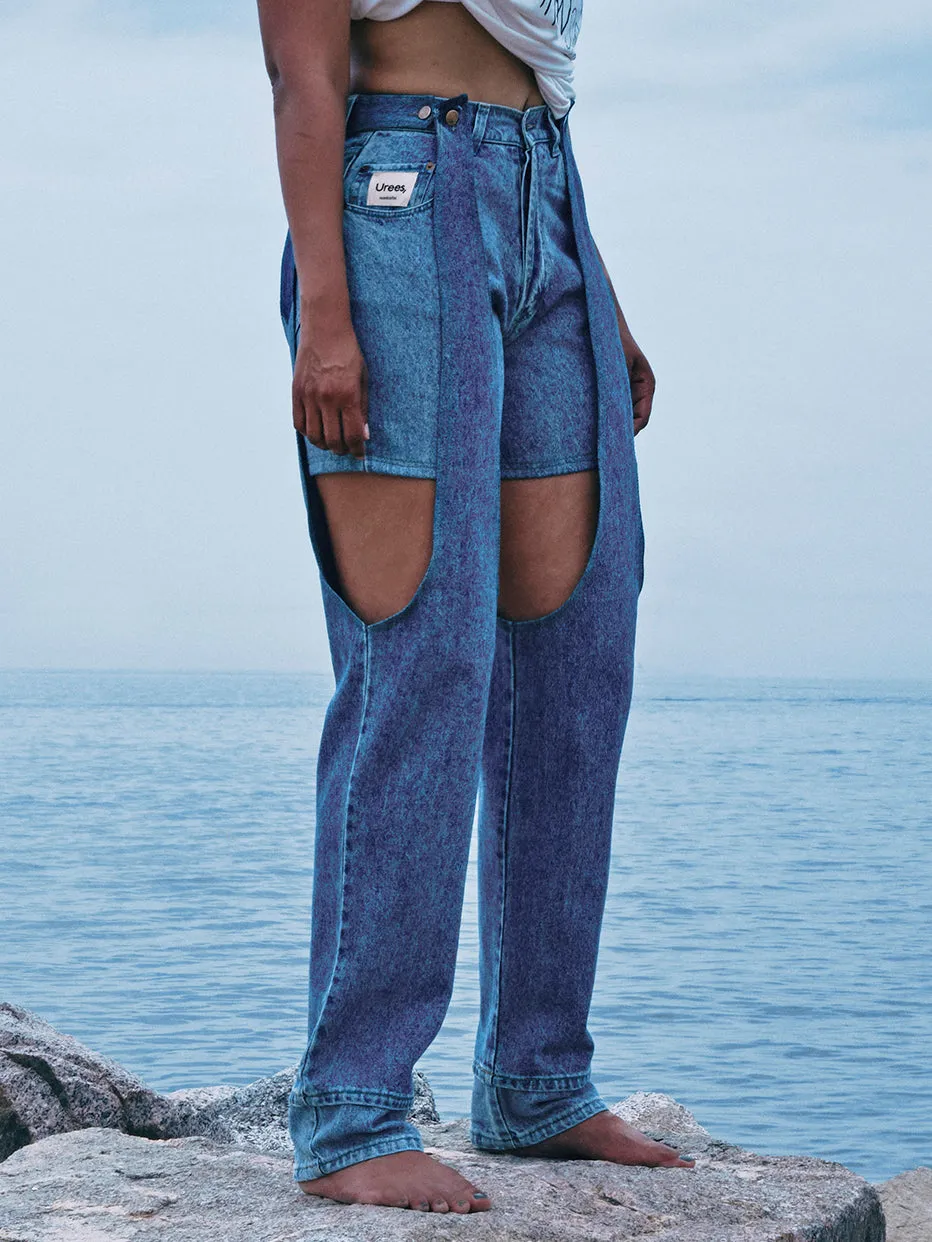 NERI PANTS BLUE