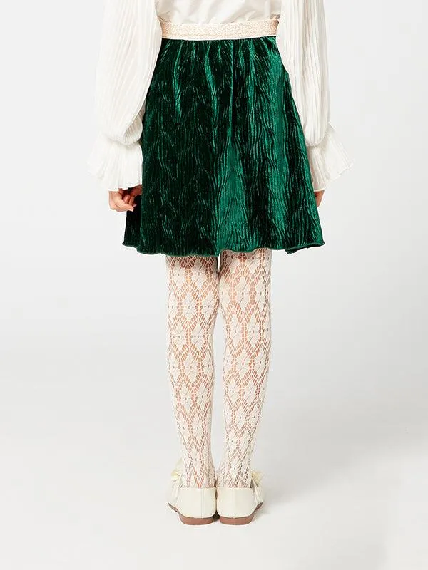 One Friday Green Victorian Skirt