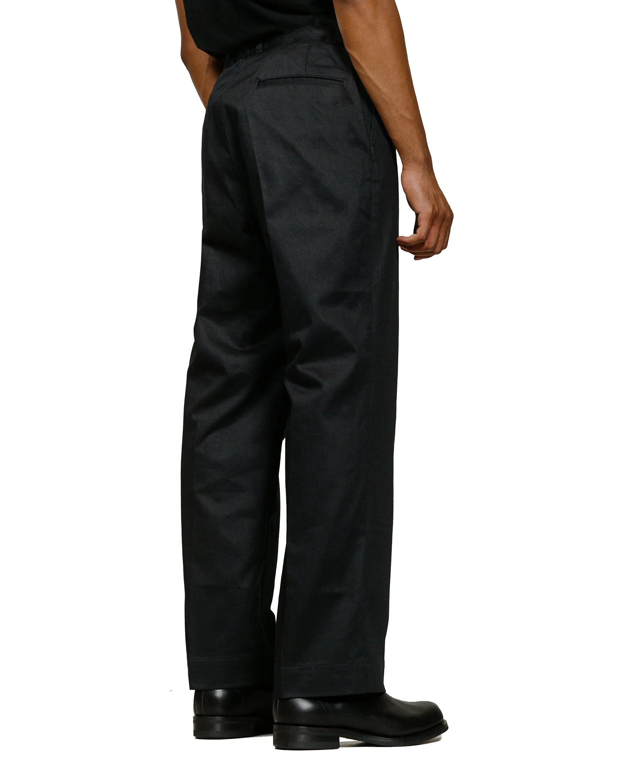 Phigvel Officer Trousers (Regular) Ink Black