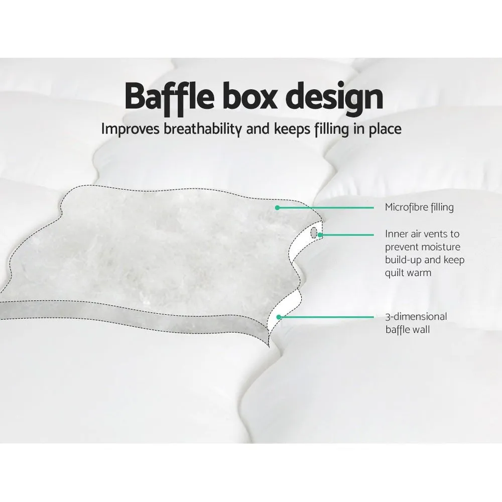 Pillowtop Mattress Topper - King Single