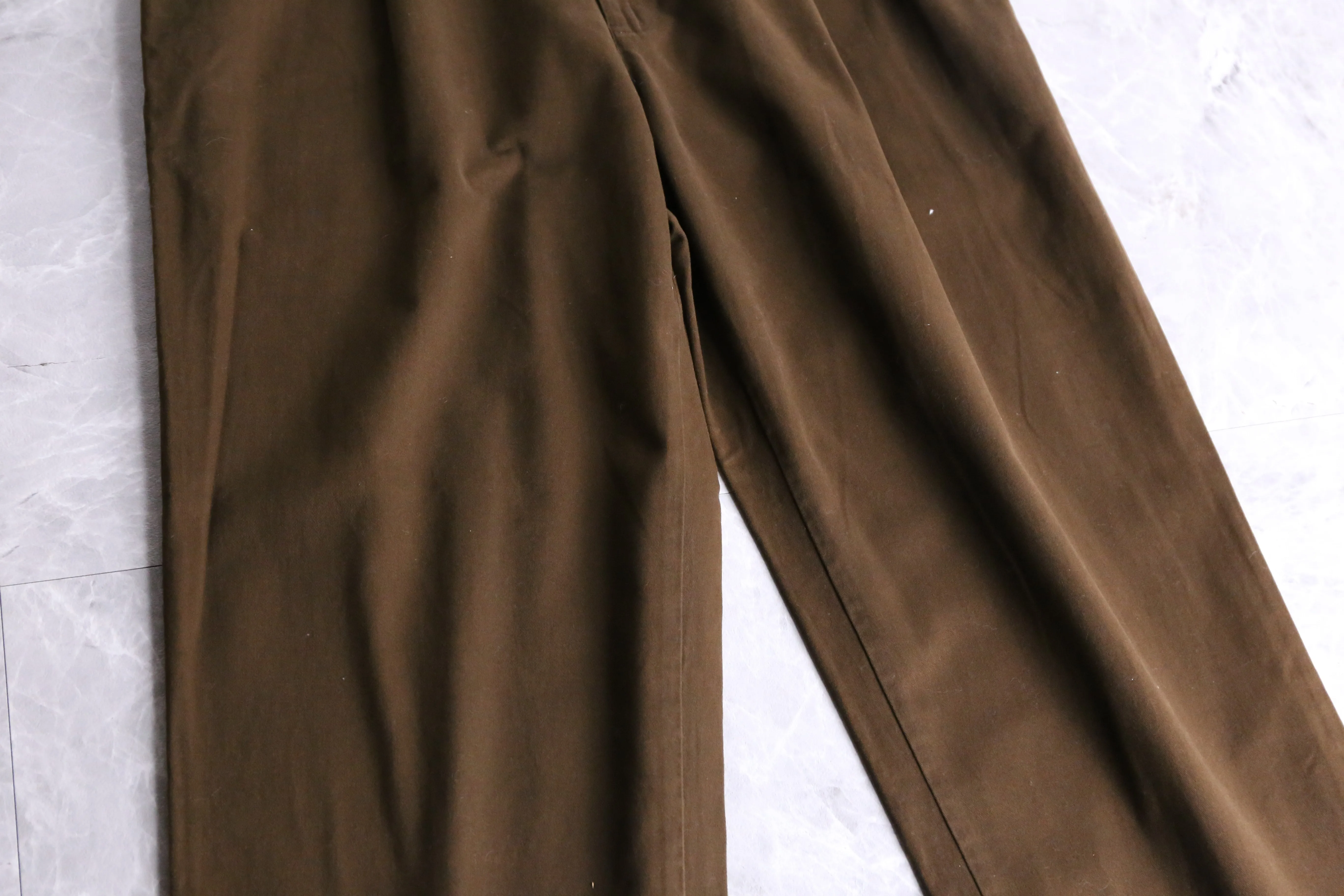 "Polo by Ralph Lauren" dark brown chino pants