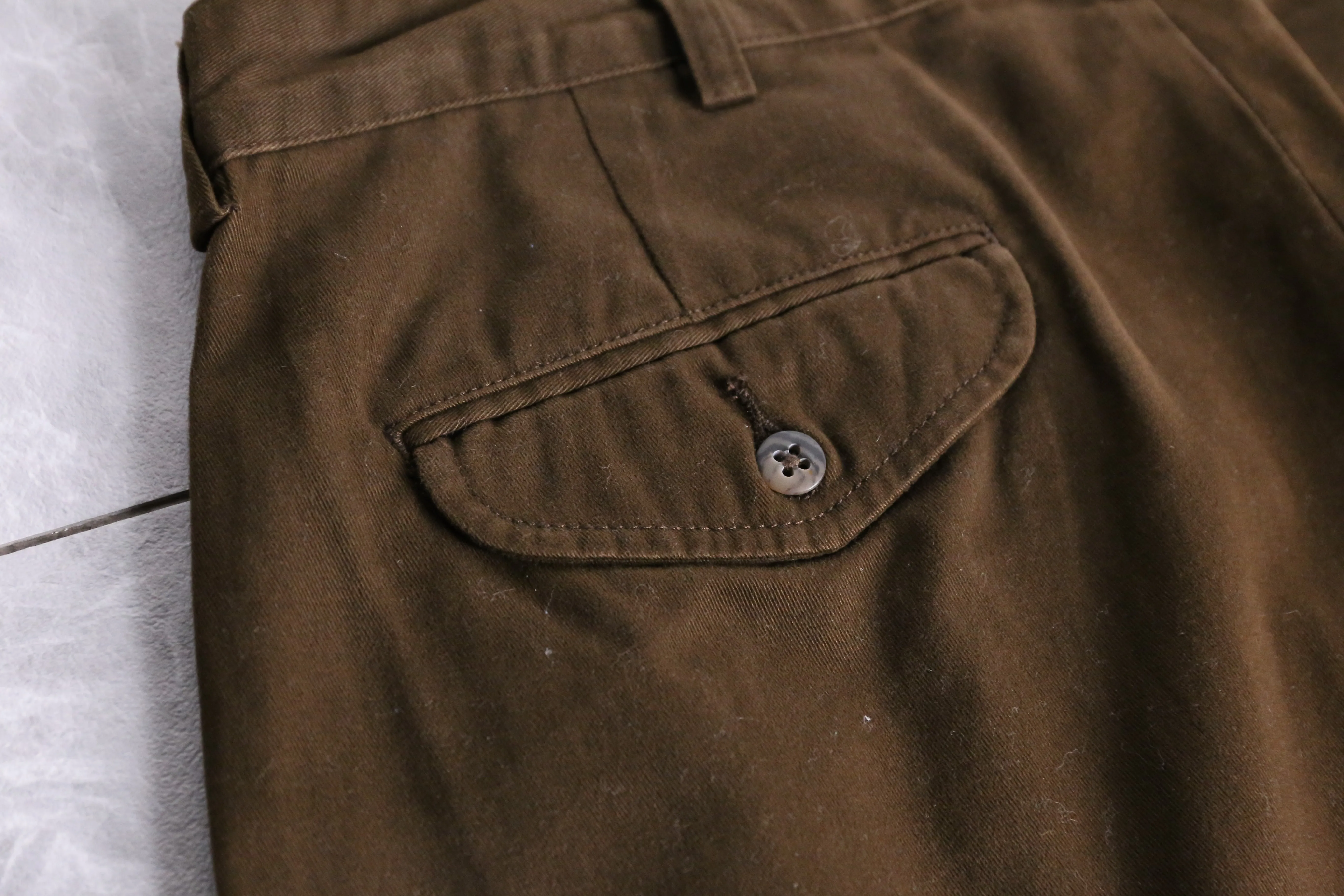 "Polo by Ralph Lauren" dark brown chino pants