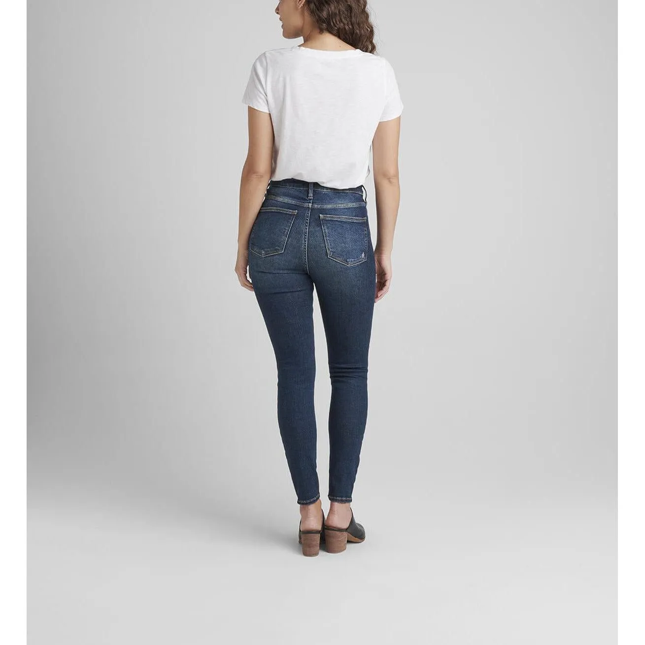 Silver Infinite Fit High Rise Skinny Indigo