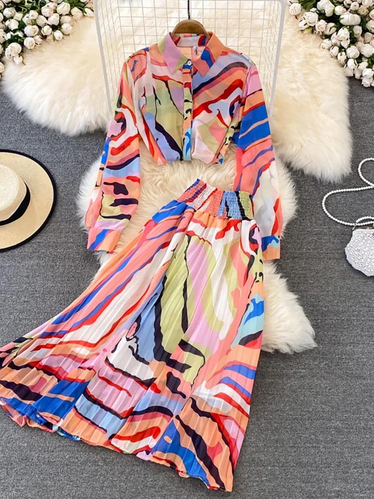 TEEK - Two Piece Color Chic Set | Various