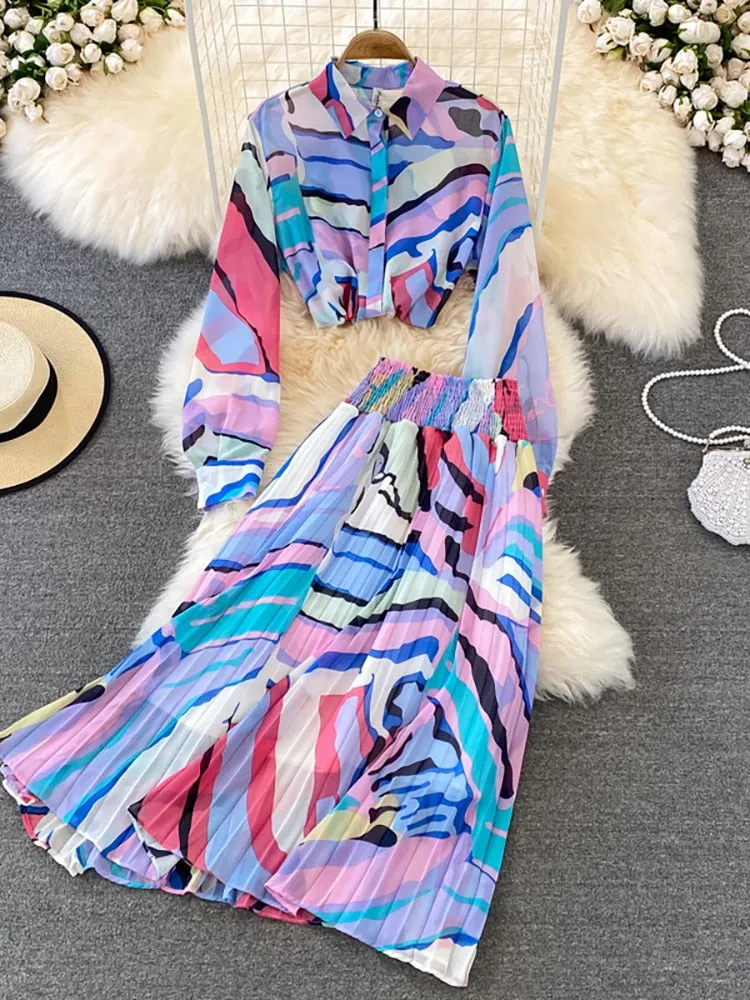 TEEK - Two Piece Color Chic Set | Various