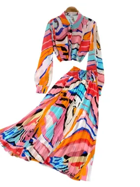 TEEK - Two Piece Color Chic Set | Various