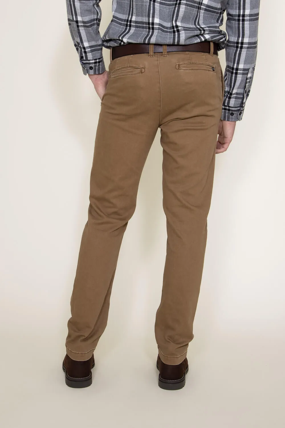 Union Lounge Chino Pants for Men in Chestnut | H3544Y2-CHESTNUT