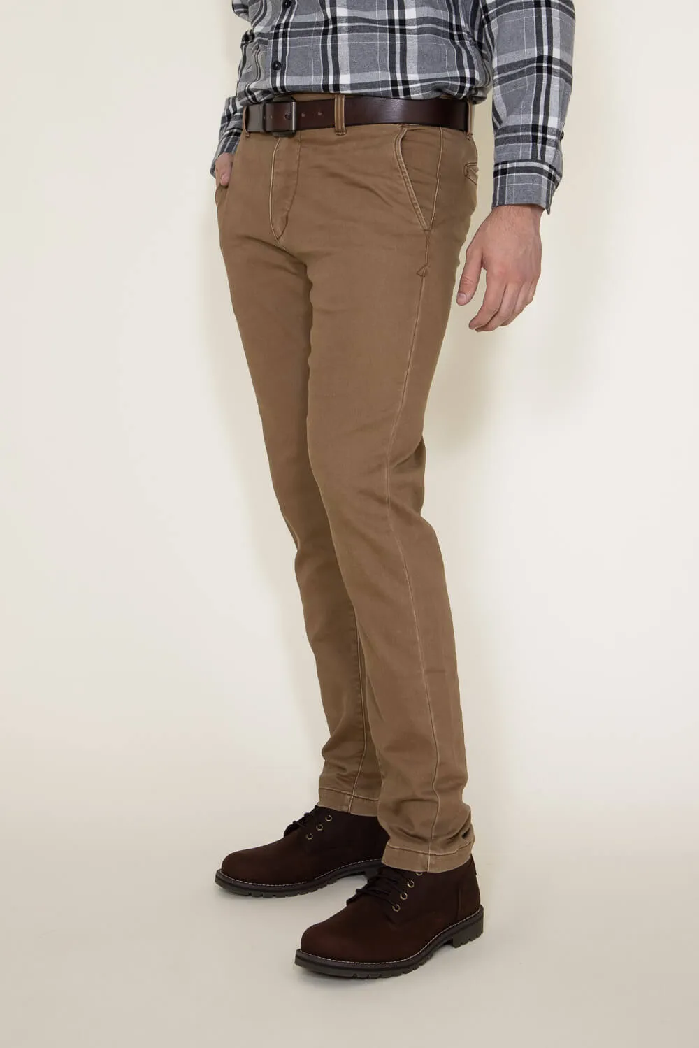 Union Lounge Chino Pants for Men in Chestnut | H3544Y2-CHESTNUT