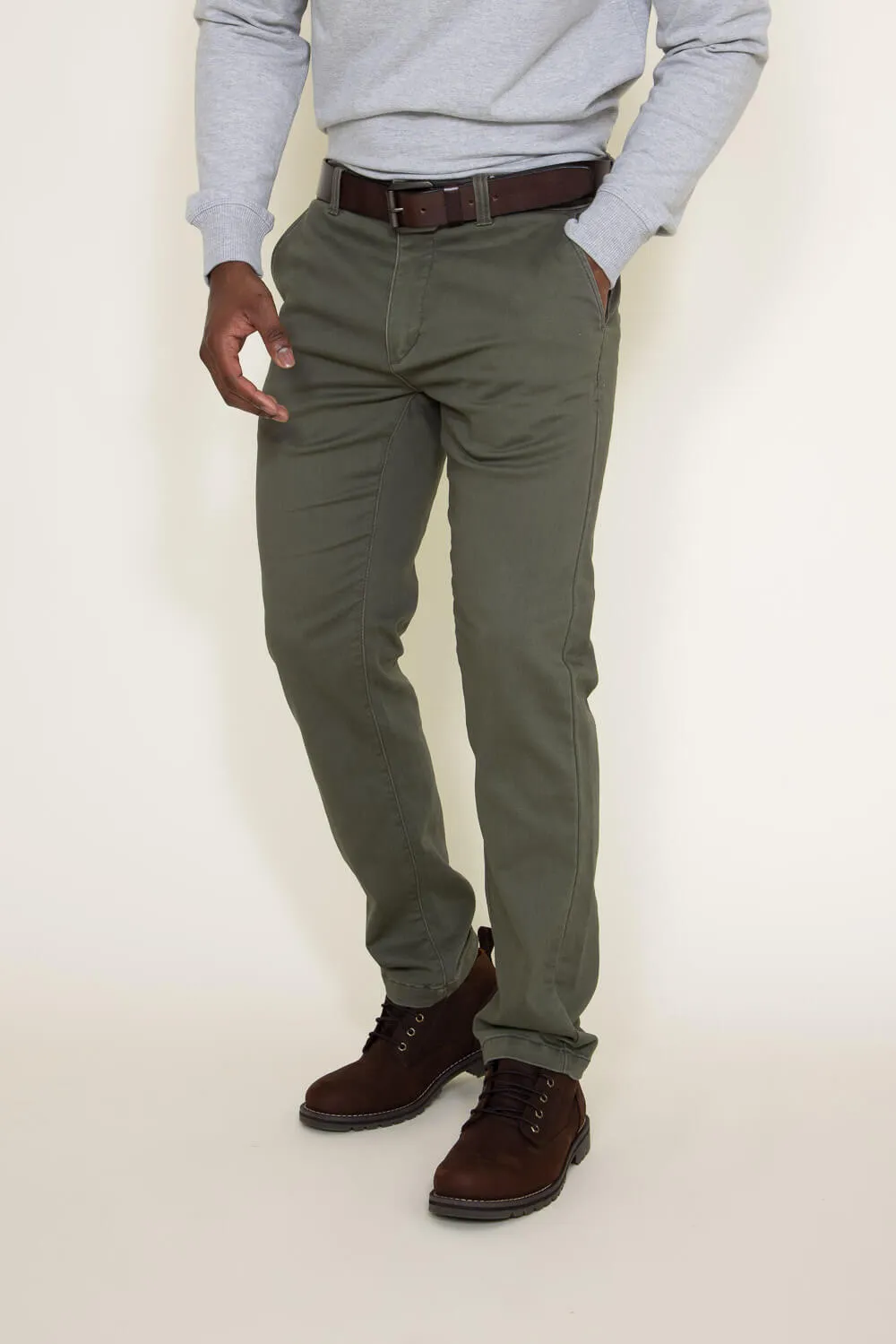 Union Lounge Chino Pants for Men in Military | H3544Y2-MILITARY