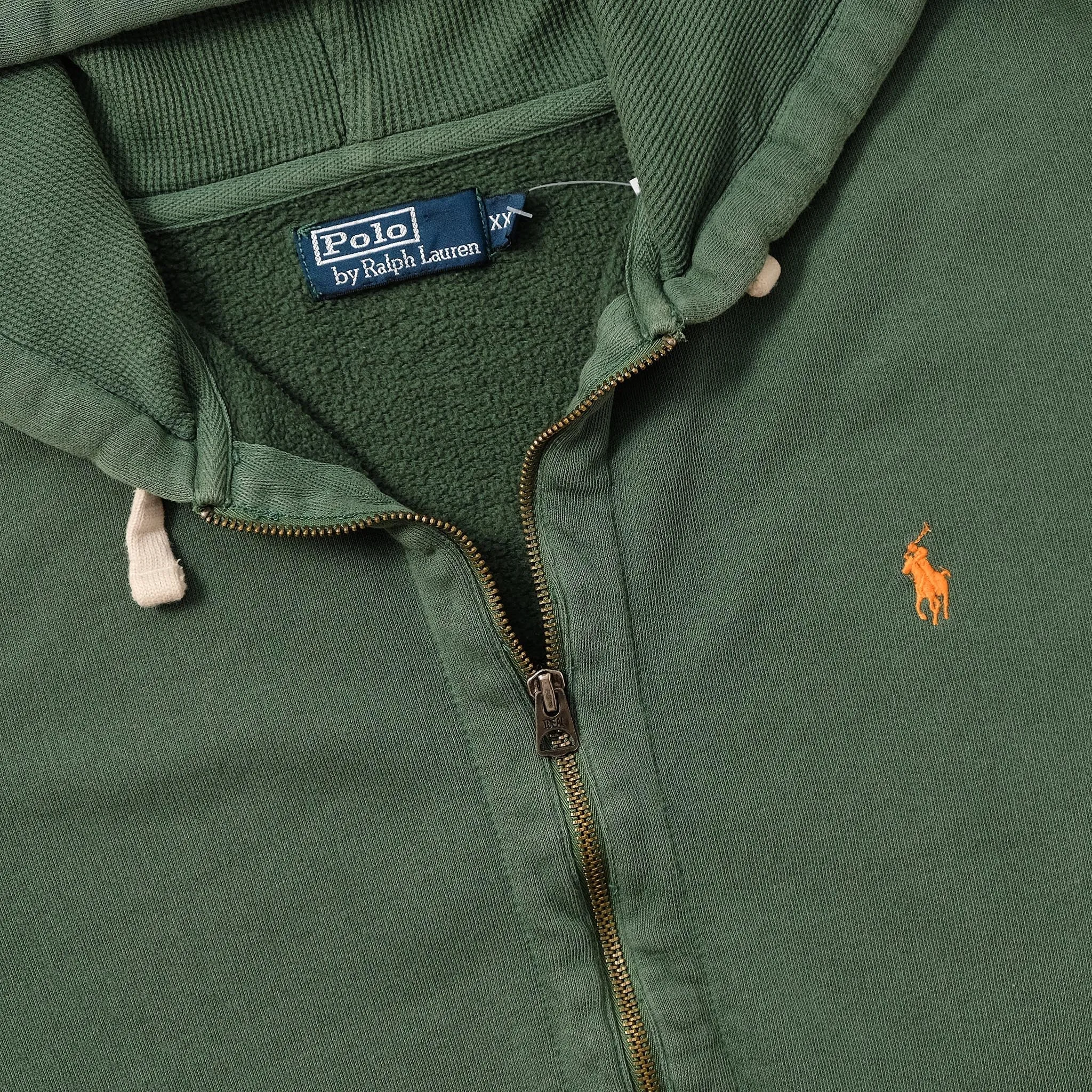 Vintage Polo Ralph Lauren Zip Hoody XXLarge