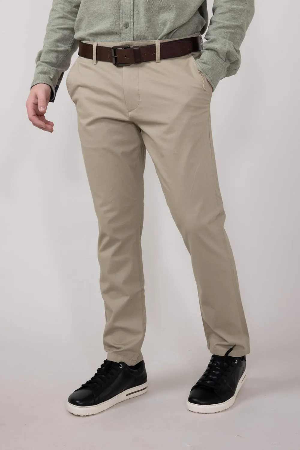 Weatherproof Vintage Leader Chino Pants for Men in Birch | W4S044-BIRCH