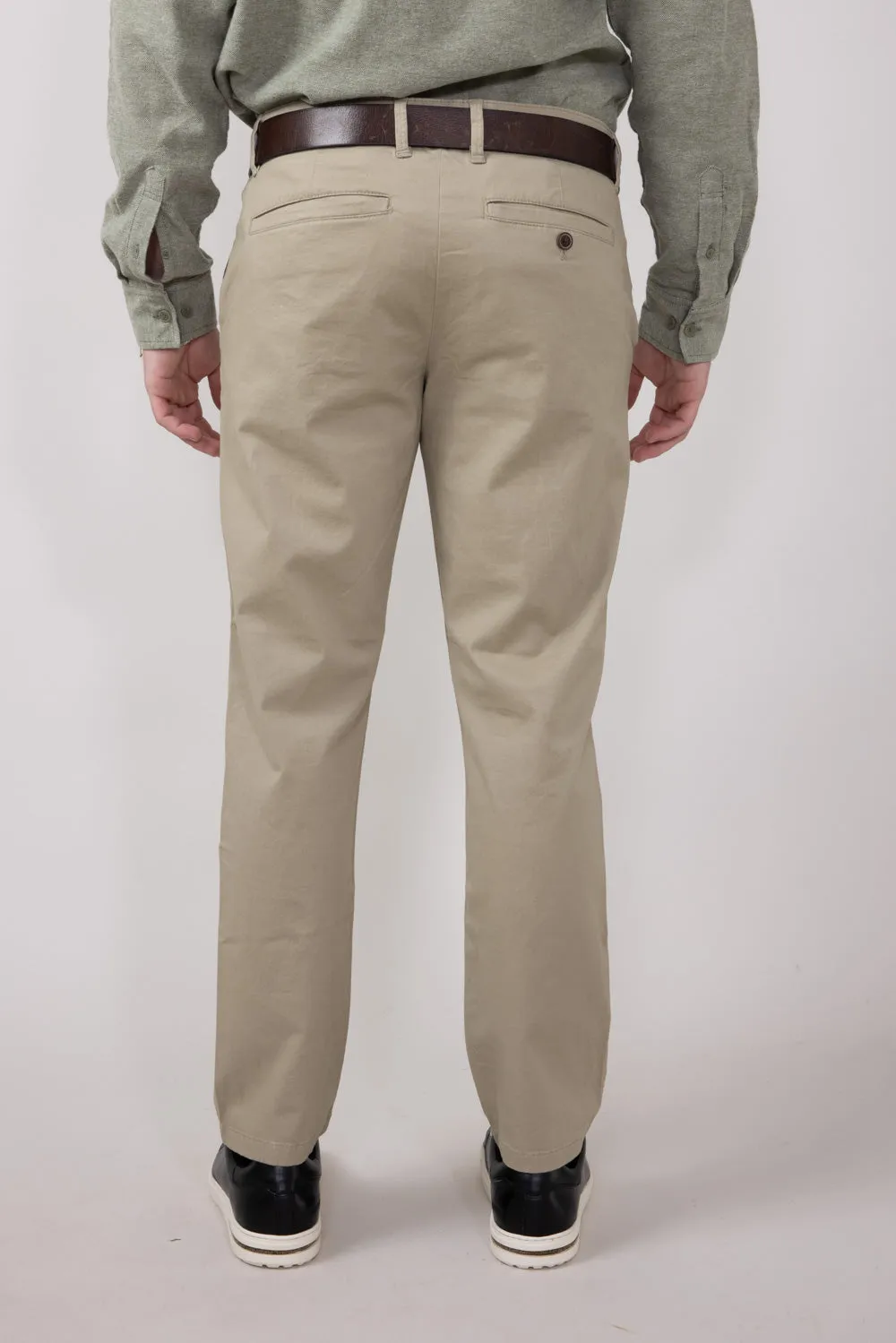 Weatherproof Vintage Leader Chino Pants for Men in Birch | W4S044-BIRCH